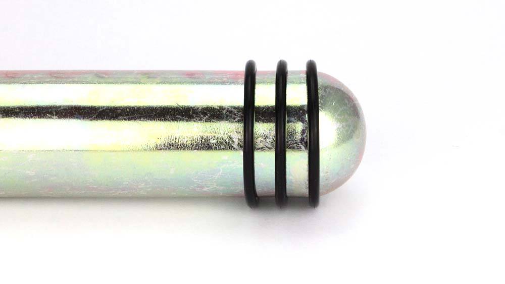 Appliquez des joints toriques sur la cartouche de CO2