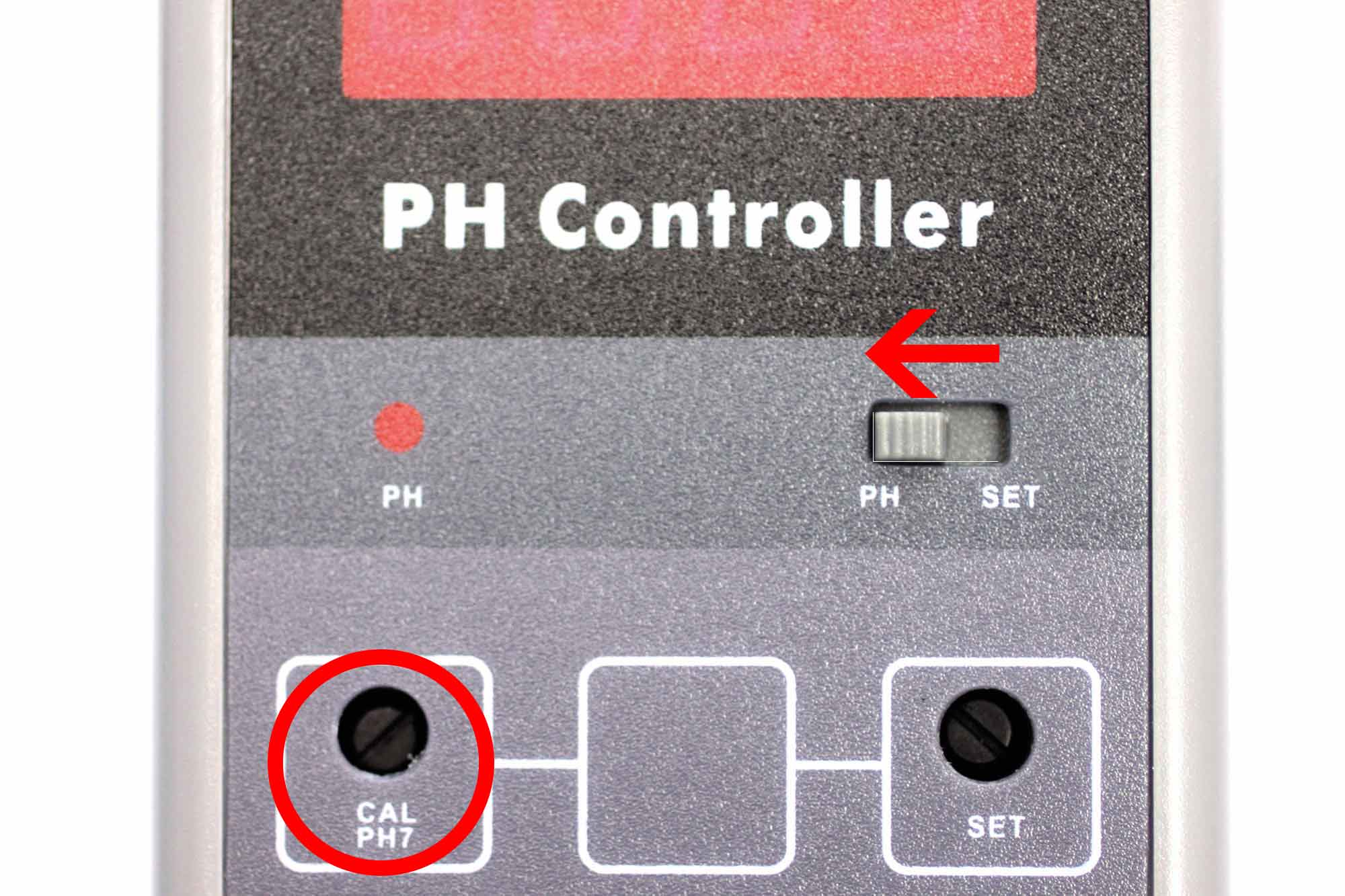 Prise du contrôleur de pH