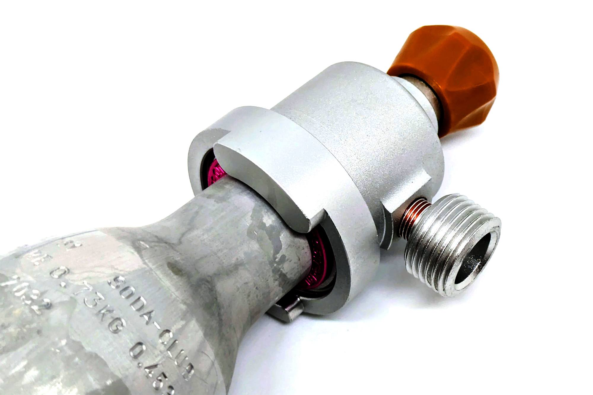 Adaptateur avancé SodaStream Quick-Connect avec cylindre
