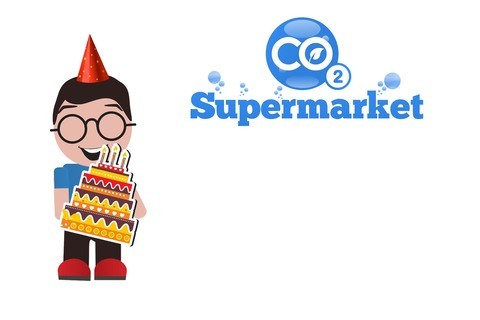Photo du bon cadeau d'anniversaire de CO2 Supermarket