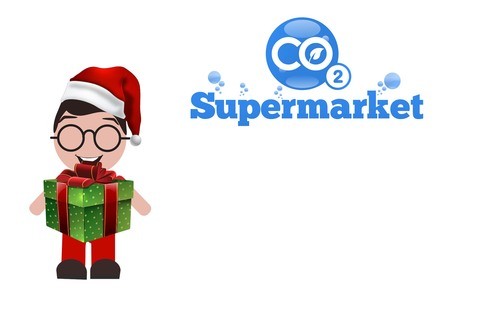 Photo du bon cadeau de Noël de CO2 Supermarket