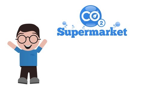 Photo d’un bon-cadeau de style générique de CO2 Supermarket