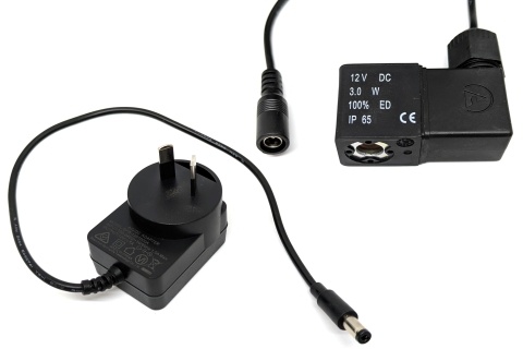 Bobine de solénoïde 12V DC et transformateur pour l'Australie et la Nouvelle-Zélande