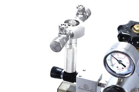 Séparateur CO2 à 2 voies pour détendeur d'aquarium